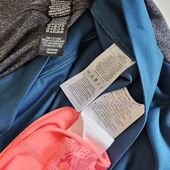 Leggings Womens L Lot Of 3 Adidas Climalite Under Armour Victoria Sport Stretch - Picture 3 of 16